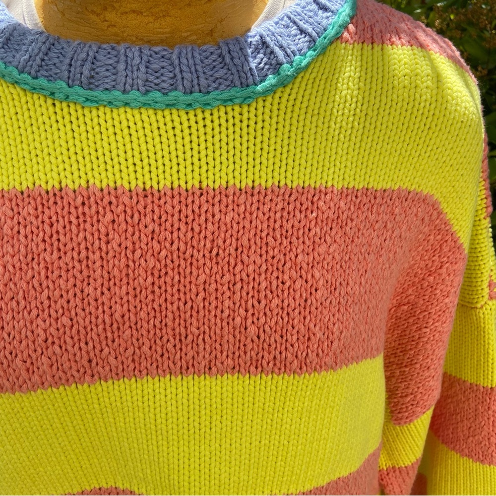 Free People Beach Ball Chic Pullover Oversized Knit Sweater - Picture 9 of 10